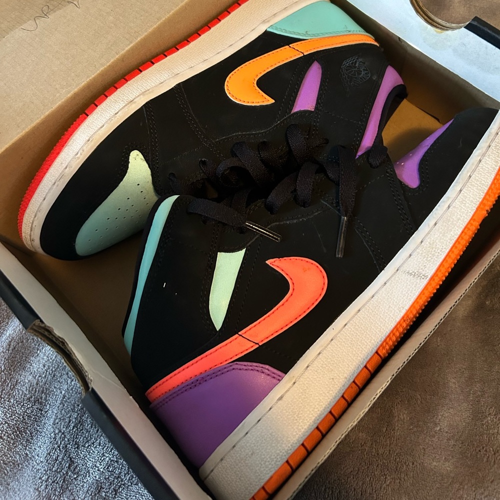 air jordan 1 mid (gs)